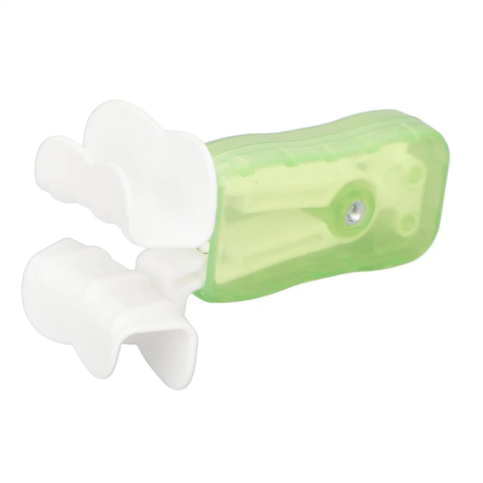 Green Oral Muscle Trainer for Sagging Prevention - Durable, Easy to Clean Slimming Device with Storage Box for daily Use