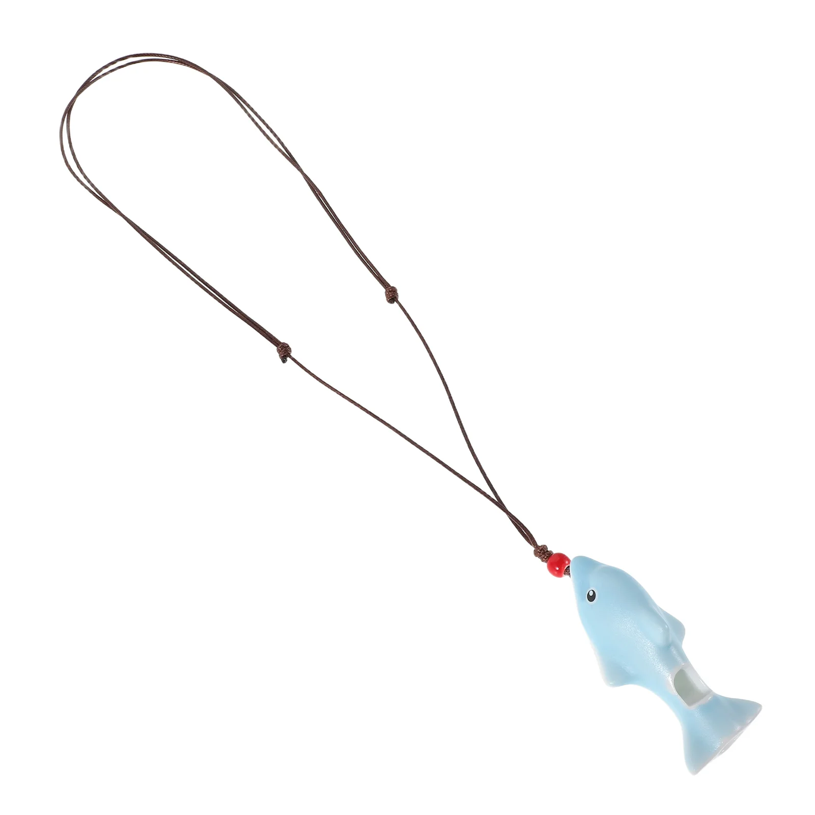 

Ceramic Dolphin Kids Musical Instrument Birthday Blower Noisemaker Outdoor Accessory Home Decor Pendant Lightweight Water