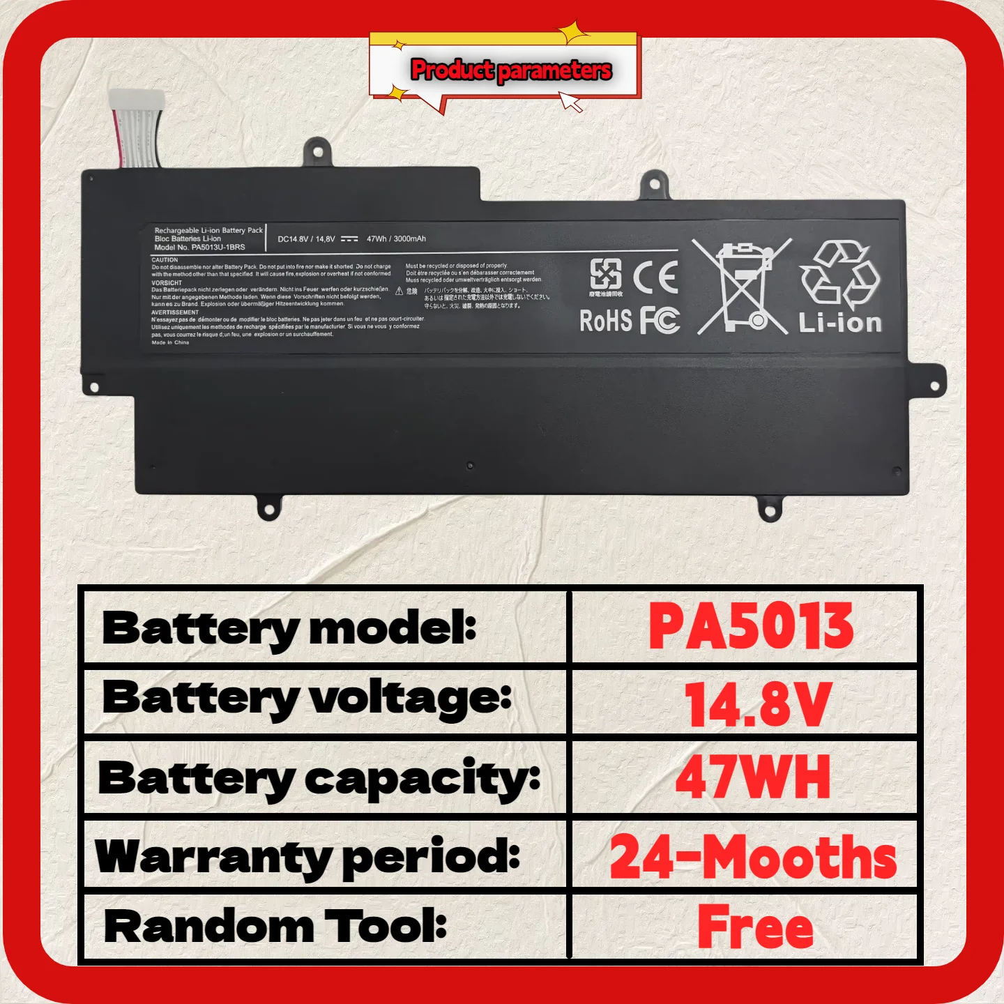 Wholesale And Retail❗❗❗  PA5013U PA5013U-1BRS Laptop Battery for Toshiba Portege Z830 Z835 Z930 Z935 Ultrabook PA5013