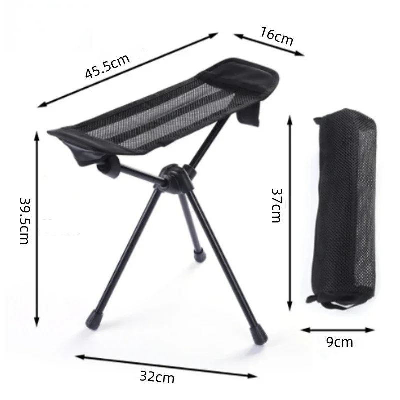 Tabouret pliant Portable multifonction en forme de Triangle, chaise légère, ultralégère, pour Camping, pêche
