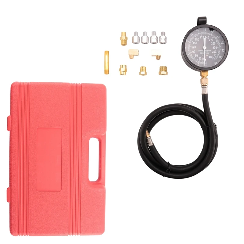 1Set TU-11A Hydraulic Oil Pressure Gauge Automatic Transmission Pressure Gauge Tester Pressure Gauge Metal+Plastic