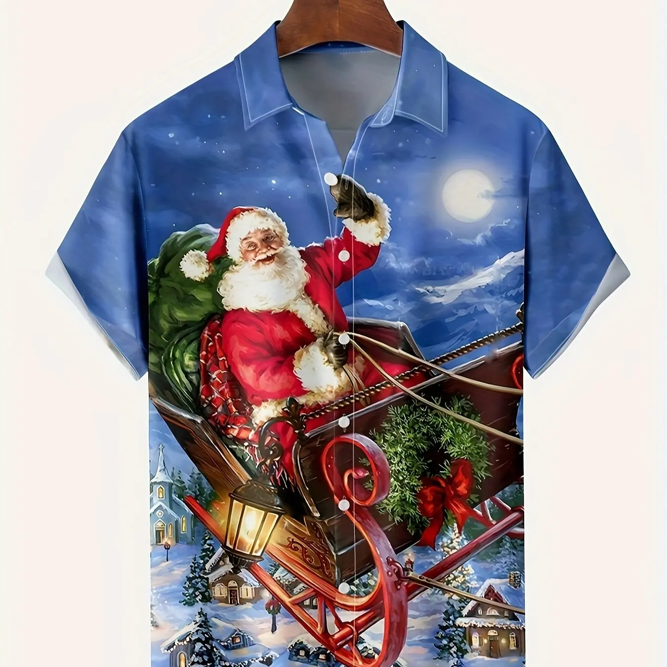 Shirt for Boy Chritmas Santa Claus Print Clothes for Children from 1 to 12 Years Shirt Casual Outerwear Tops Autumn Boy Clothes