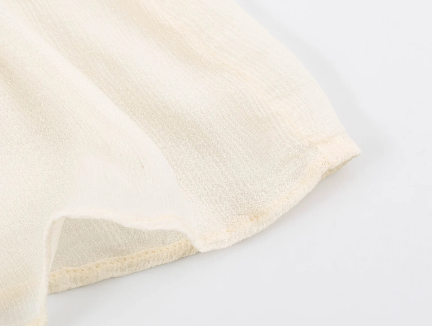 TFAFXY Elegante Schicke Damenbluse mit Seilknotenverschluss, Glockenärmeln und Rüschen, Modische Frühjahr-Sommer 2026 Casual Blusen – Detail 7