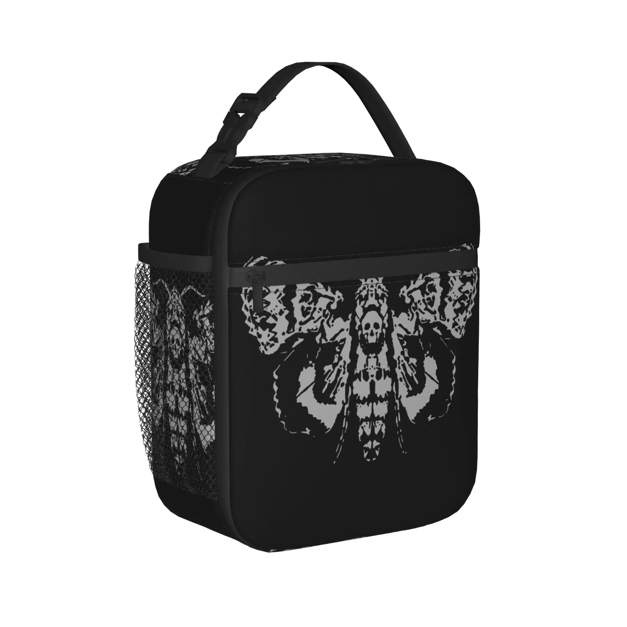 Life is strange Moth Insulated Lunch Bag Cooler Bag Reusable,Meal Container  High Capacity Tote Lunch Box Girl Boy Beach  Picnic