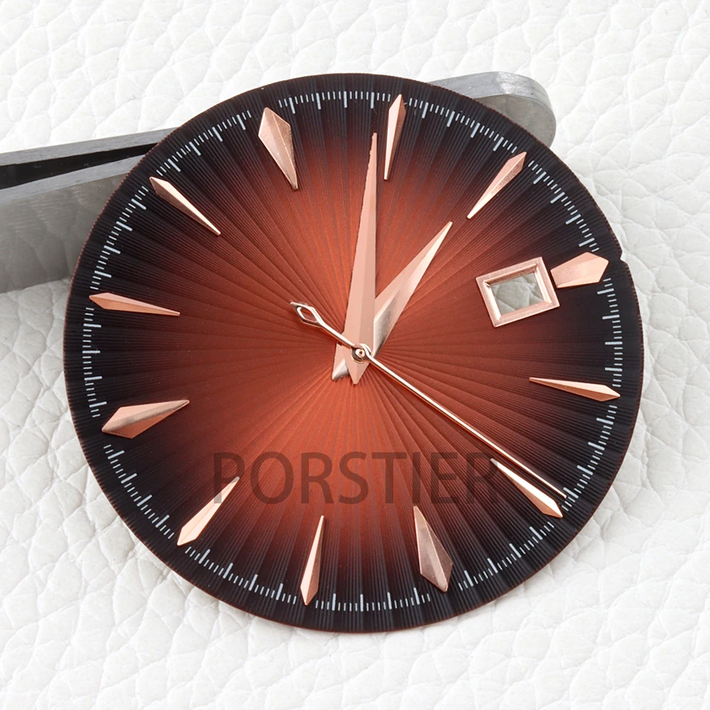 35mm NH35 Watch Dial Face No Luminous for Cocktail Time Presage NH35/NH36 Automatic Movement Watch Modification Accessories