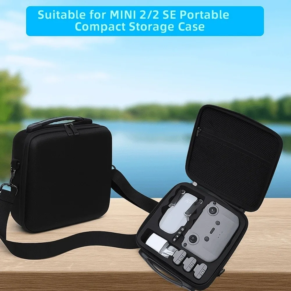 Shockproof Storage Carrying Bag Case Anti-Scratch with Shoulder Strap Hard Bag Storage Case Waterproof Adjustable
