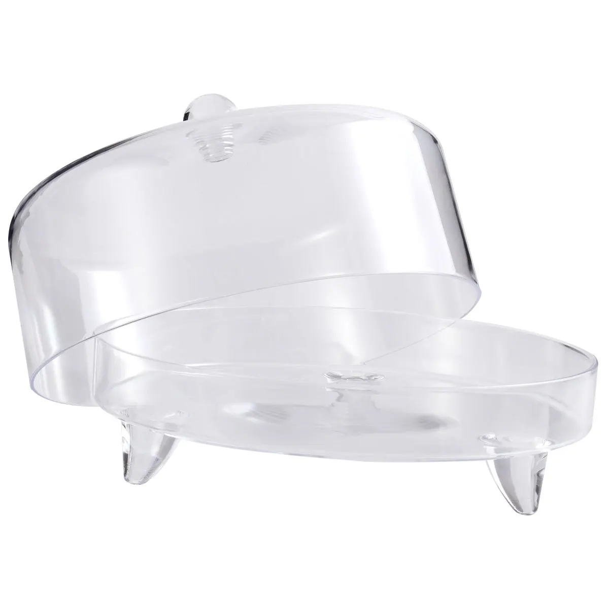 

Arched Dust-Proof Acrylic Food Cover Transparent Cake Protector for Home Restaurant Hotel Buffet Food Cover