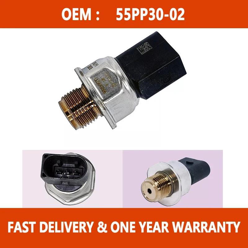 

85PP30-02 55PP30-01 28357705 FUEL RAIL HIGH PRESSURE SENSOR For HYUNDAI H-1 STAREX i30 i40 SANTA FE PORTER SONATA