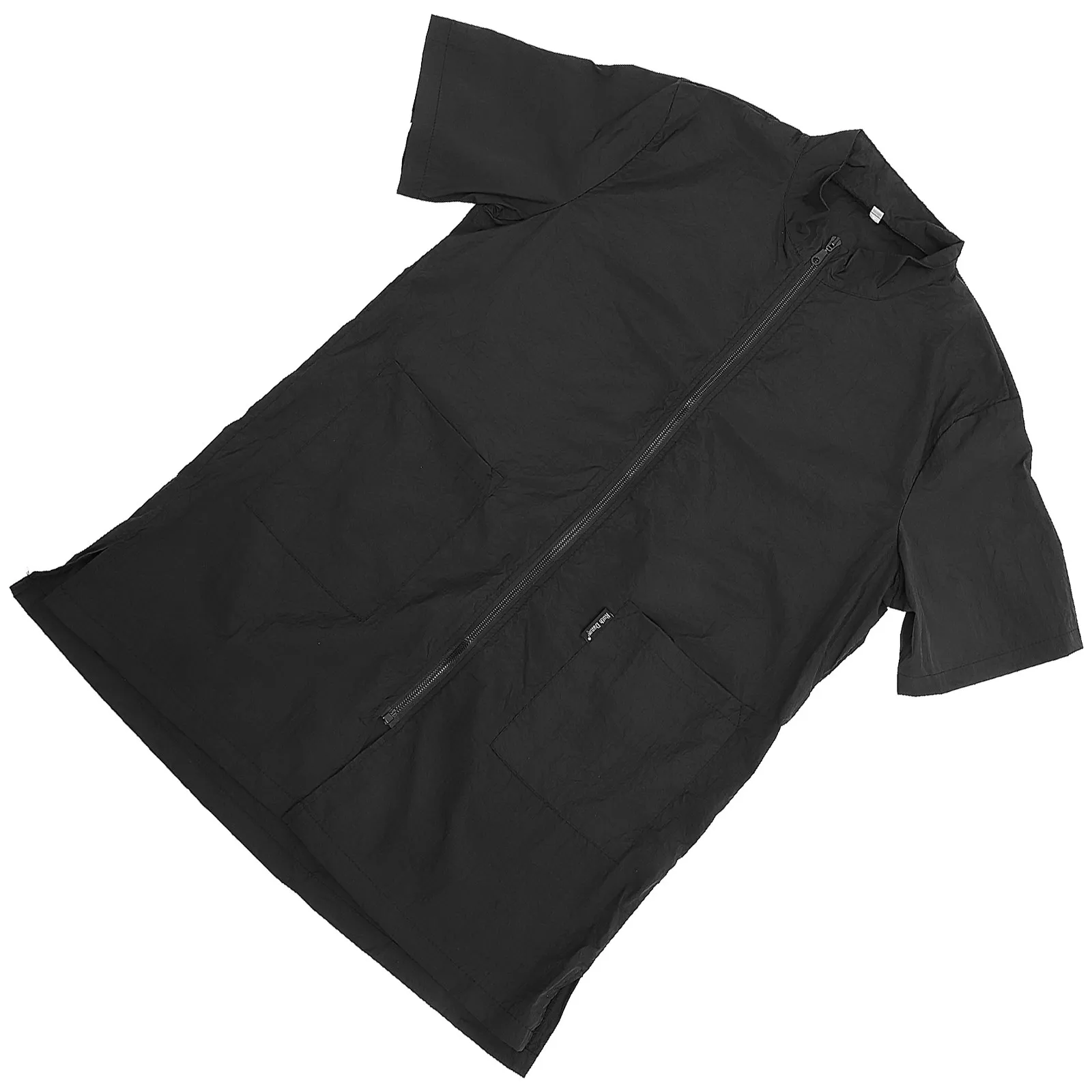 

Waterproof Dog Grooming Smock Pet Salon Beautician Clothes Nylon Grooming Uniform for Home Outdoor Use Black L
