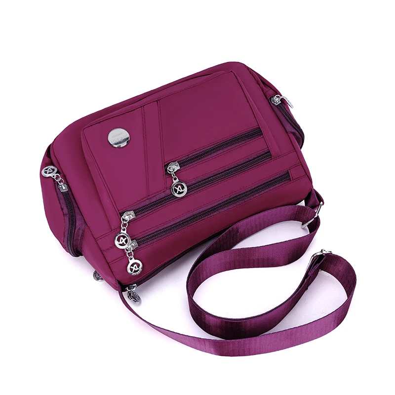 

Waterproof Women's Crossbody Bag Casual Multi-layer Large Capaci Faion Ladies Single oulder Bag Leisure Tote Bag for Mom