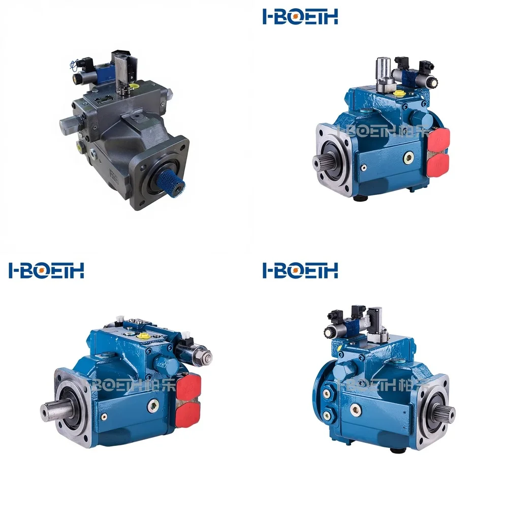 Bomba Hidráulica A4VSG A4VSG500 para A4VSG500DS130W A4VSG500DS130WESO901, Bomba Tándem de Pistones de Desplazamiento Variable de Alto Rendimiento