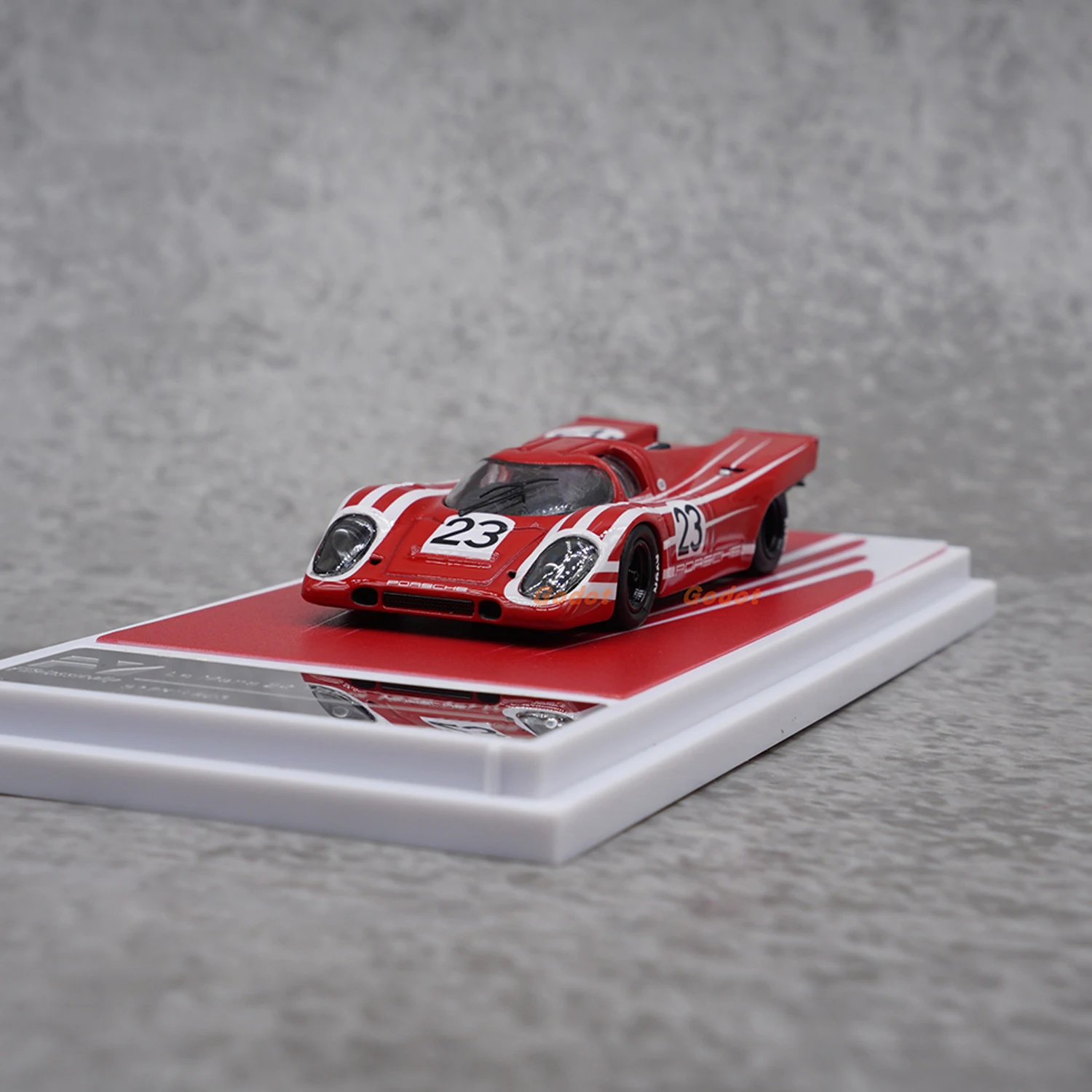 FY 1:64 Scale Diecast Alloy Porsche 917k Racing Toys Sports Car Model Classic Nostalgia Adult Gift Souvenir Static Display