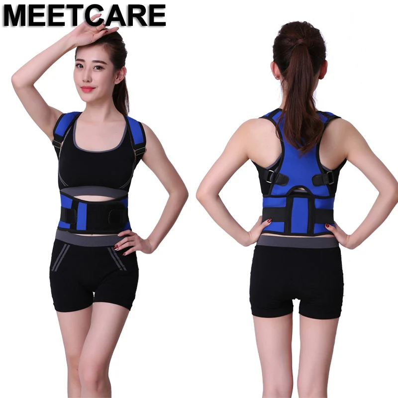 Posture Corrector | Adjustable Back Support Belt for Abdominal Waist Correction, Spine Alignment Waist Trainer