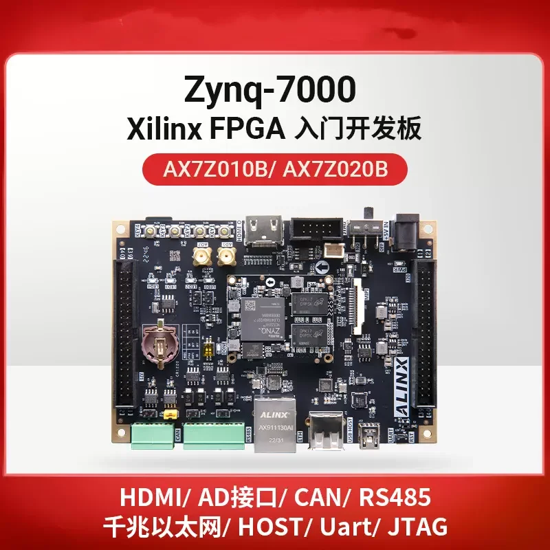 

Black Gold FPGA Development Board Xilinx ZYNQ Development Board 7020 7010 Linux ARM HDMI