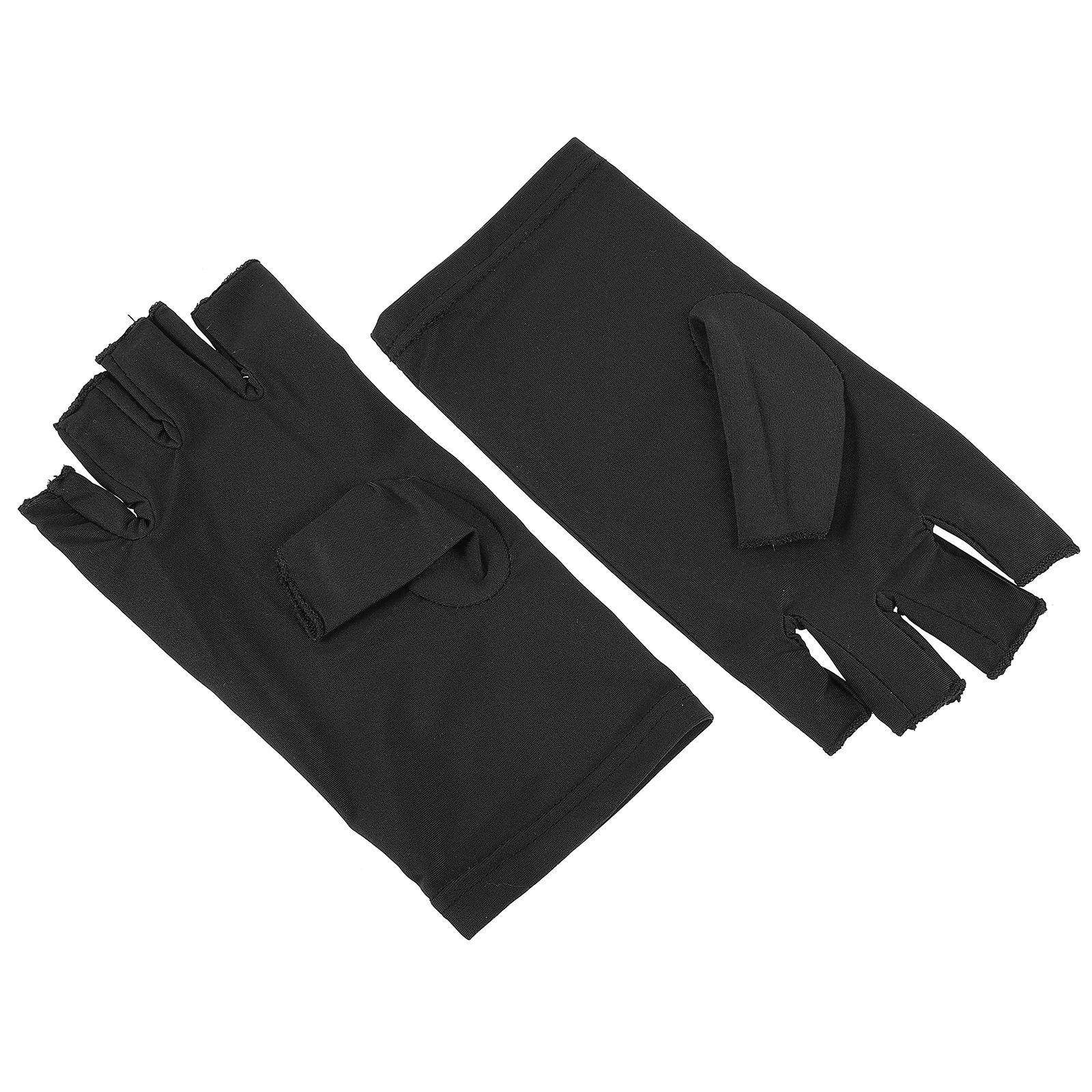 1 par de unhas resistentes a UV, leves e elásticos para manicure, proteção solar, ciclismo, caminhadas, manicure