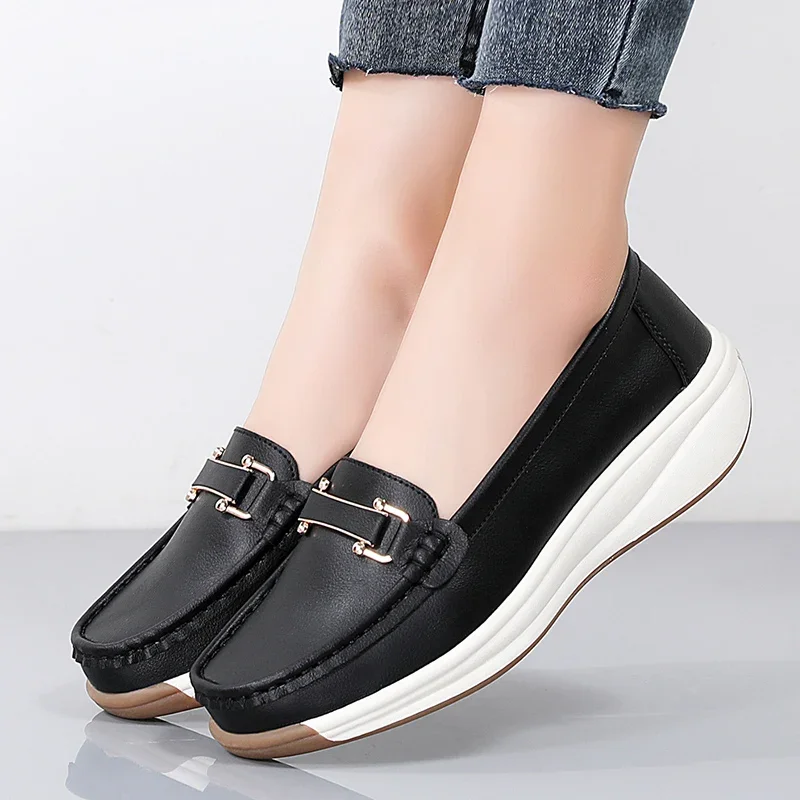 Women Casual Shoes luxury Brand Female Slip-on Loafers Ladies Flat Shoes Designer Shoes Women Sneakers Chaussure Femme