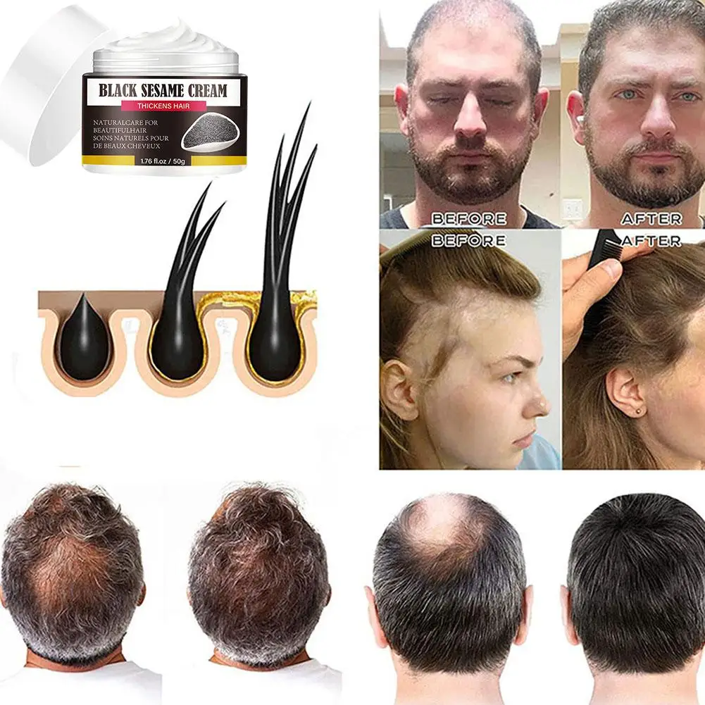 Gergelim preto cabelo reparação condicionador, danificado cabelo reparação, colágeno, alisamento profundo, duradouro, tesão hidratante, brilhar nutritivo, Dama D1C1