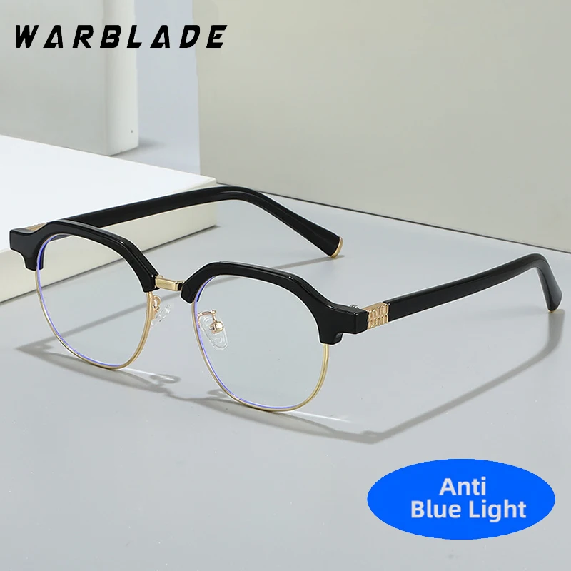 

Fashion Anti Blue Light Sun Glasses Men Women Computer Anti Radiation Glasses Outdoor Shades Eyeglasses Round Punk Frame Eyewear