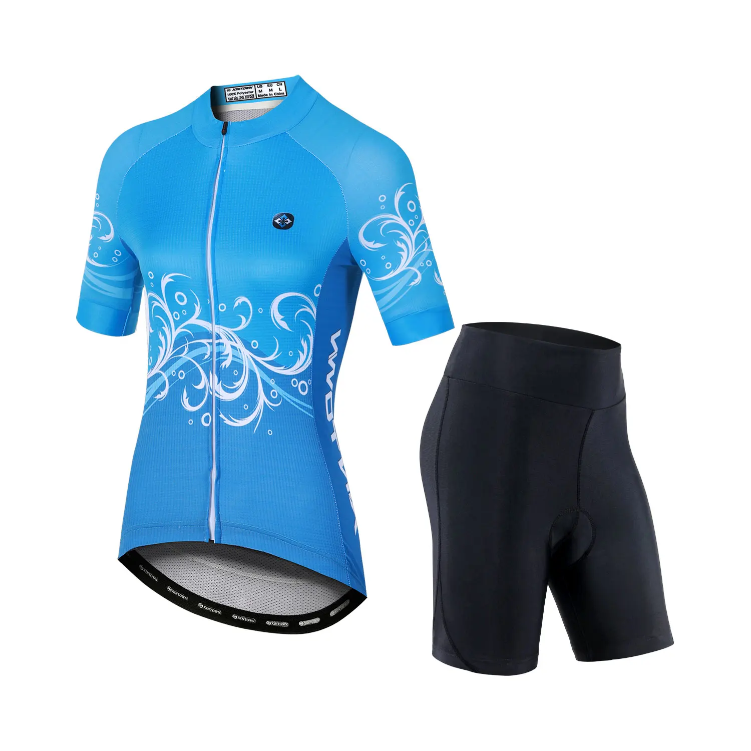 

Впитывающий пот велосипедный костюм, комплект велосипедного трикотажа, одежда для горного велосипеда, быстросохнущий велосипедный трикотаж, легкая и дышащая ткань