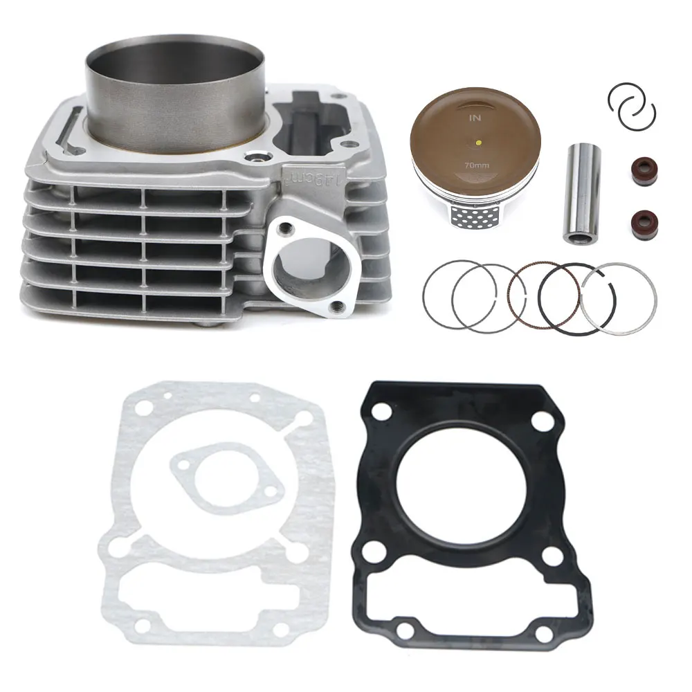 

Motorcycle 233CC 70mm big bore Cylinder Piston Kit For Honda XR150 CBF150 CG150 CRF150F Upgrade Modified Engine Parts