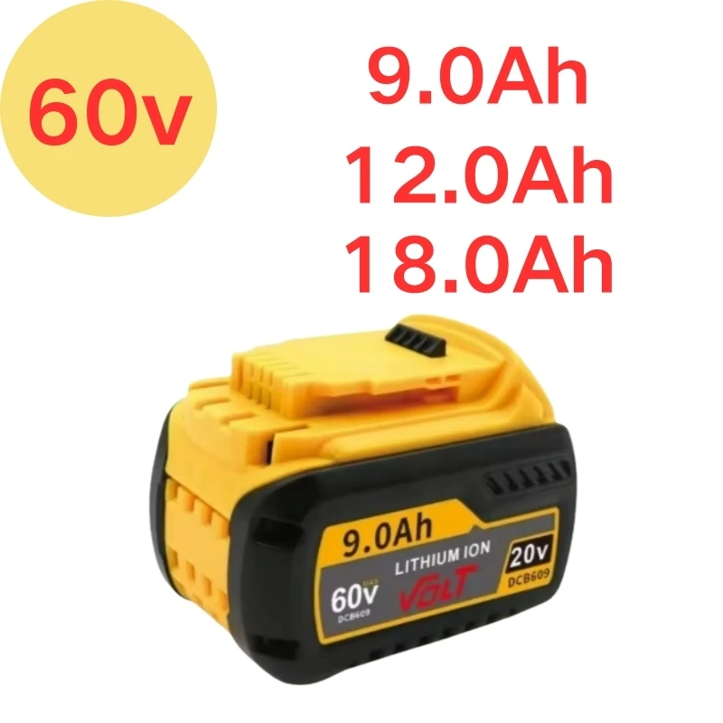 

Replacement battery for original DeWalt 60V MAX lithium-ion battery for DeWalt DCB547-XJ DCB201 for Flexvolt tool battery18.0Ah