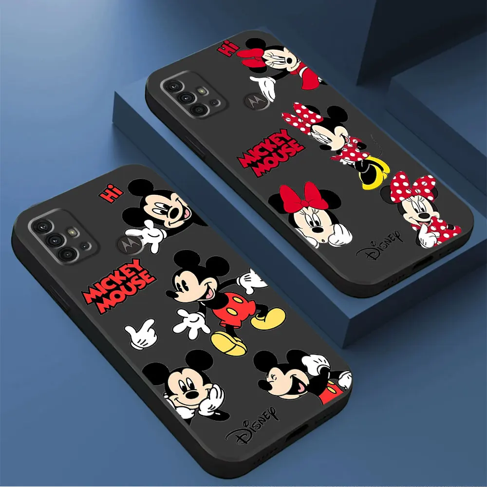 Disney Mickey Minnie Mouse Case for Motorola Moto Edge 30 Neo G200 5G Edge 20 Pro G9 Plus One Fusion Plus Edge 40 Pro Cover