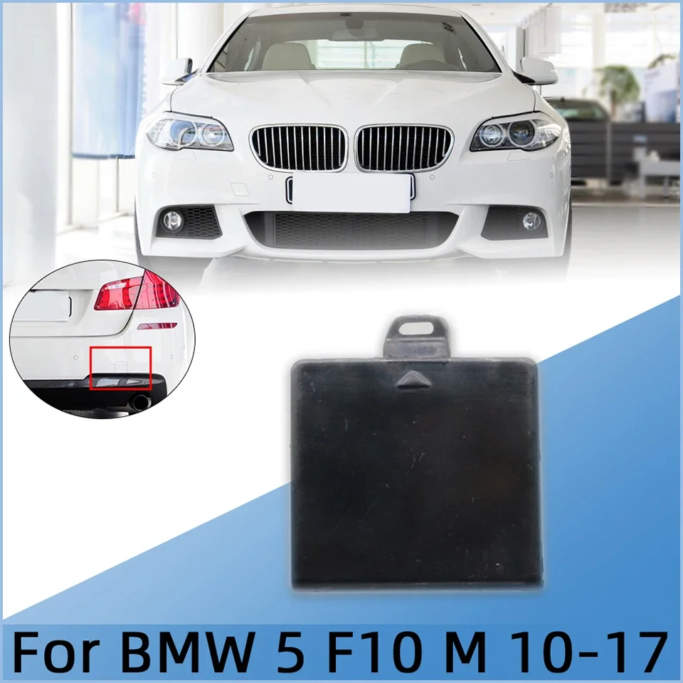 For BMW 5 Series 2010-2017 F10 F11 LCI M-SPORT #51128048592 M5 518d 520d 528iX 535dX 550iX Rear Bumper Towing Hook Cover Cap