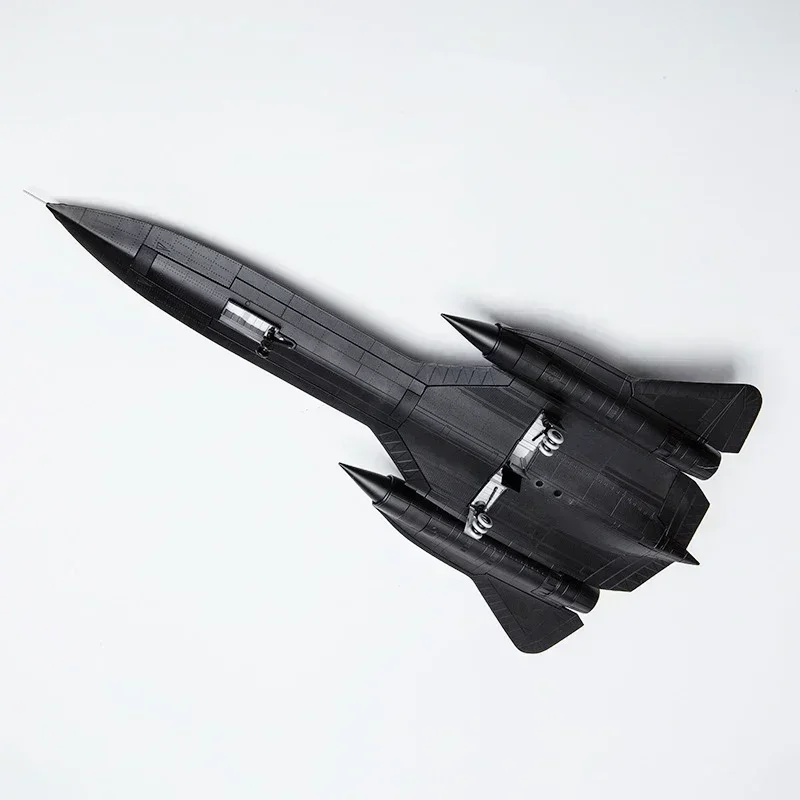 Blackbird Reconnaissance Aircraft Alloy Model, High Precision Simulation Bomber, Collectors Grade, Brinquedo Infantil, Escala 1:72, Sr71