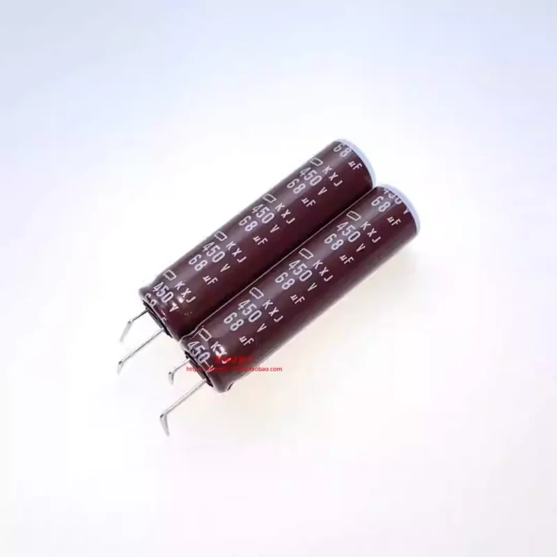 10-100PCS 68UF 450V Black Diamond 450V68UF 12.5X50 KXJ series high-frequency long-life seven type foot