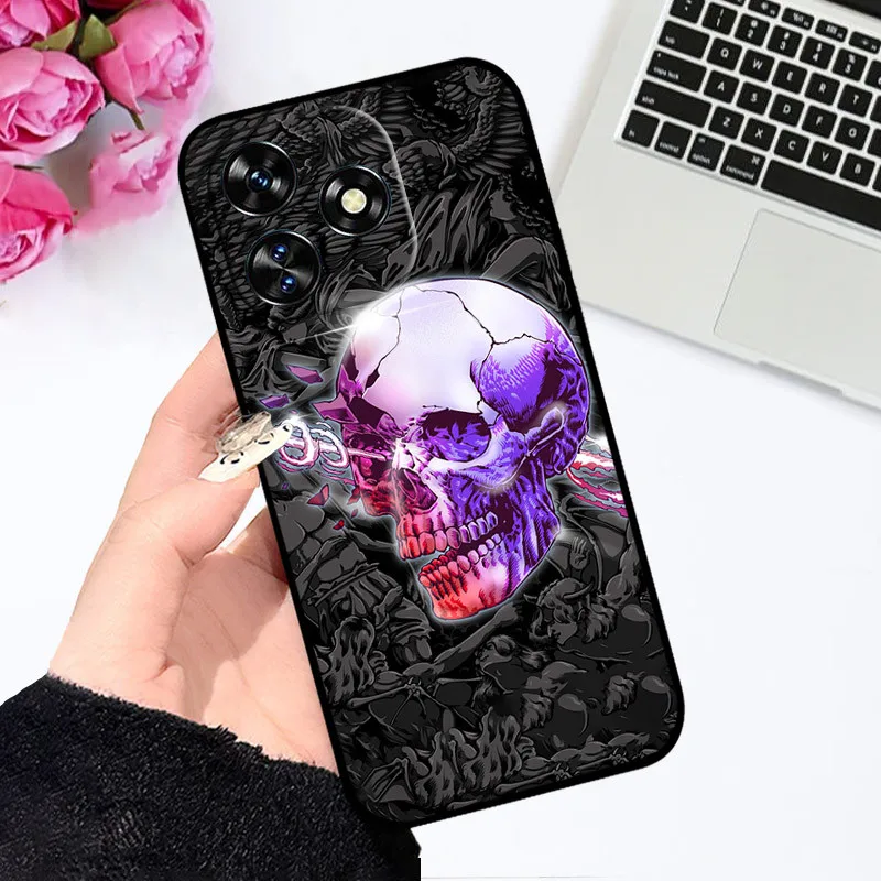Cases For Oukitel C51 Cute Astronaut Fashion Painted Shockproof Soft Bumper For Oukitel C51 Coque OukitelC51 Phone Capa Fundas