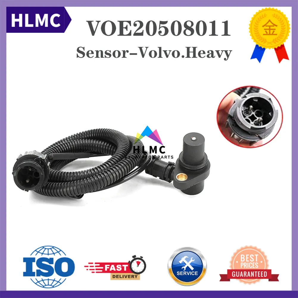 EC360 Excavator Crankshaft Sensor 20508011 Crankshaft Revelution Speed Sensor VOE20508011