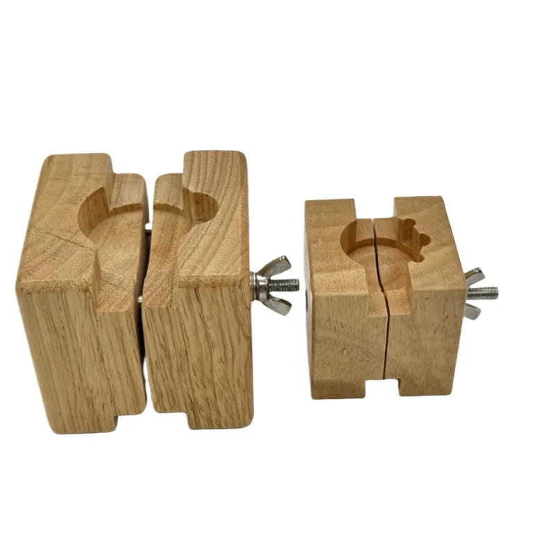 For watch repair tools, retainers, wooden open watch holder, open holder, wooden clip holder