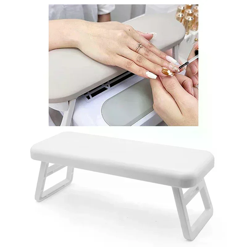 1Pcs Foldable Nail Art Hand Pillow For Nails With Mat Set Manicure Table Hand Cushion Pillow Holder Armrests Nail Art Stand