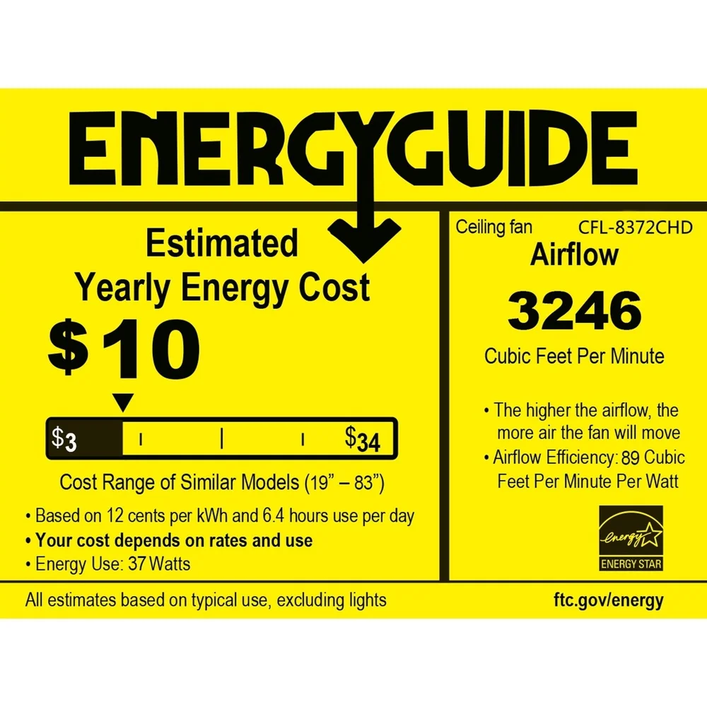 مروحة سقف أنيقة مضاءة بالكروم مقاس 52 بوصة مع ظلال كريستالية وجهاز تحكم عن بعد ومحرك بثلاث سرعات وشفرات قابلة للعكس وستة مصابيح