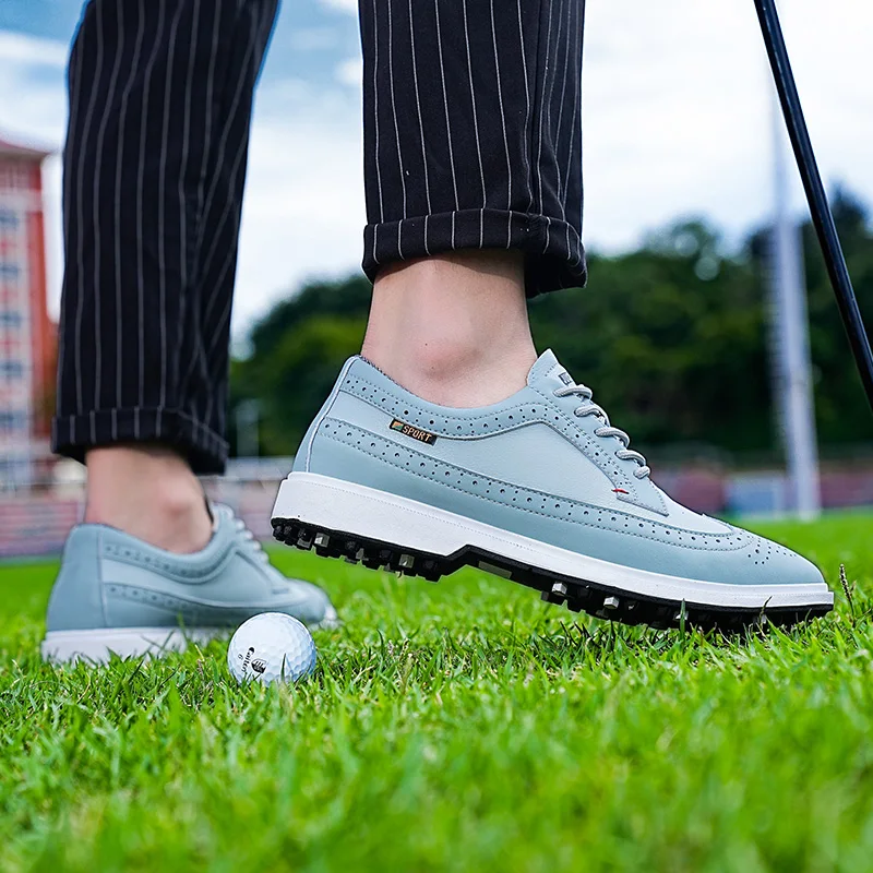 Golfschoenen voor heren Outdoor gazon Comfortabele golfsportschoenen Casual sportschoenen Hoogwaardige mode-wandelsportschoenen