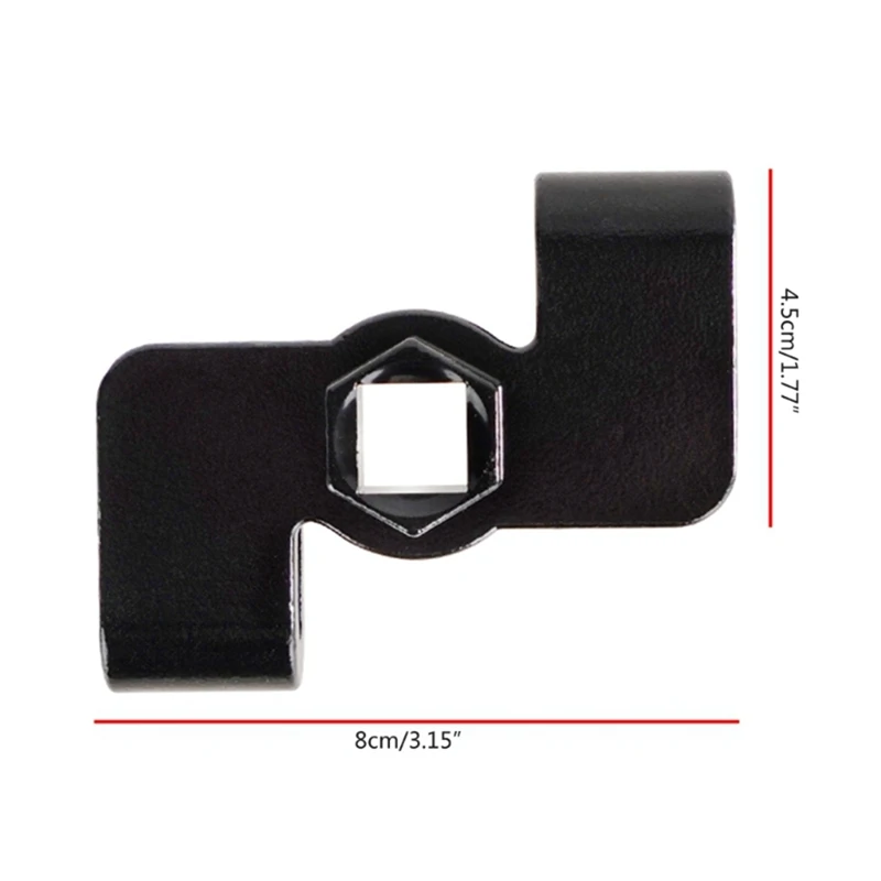 Hex Drive Universal Wrench Extender Adapter 1/2 Zoll Drive Breakers Bars 21Mm Wrench Conversion Adapter