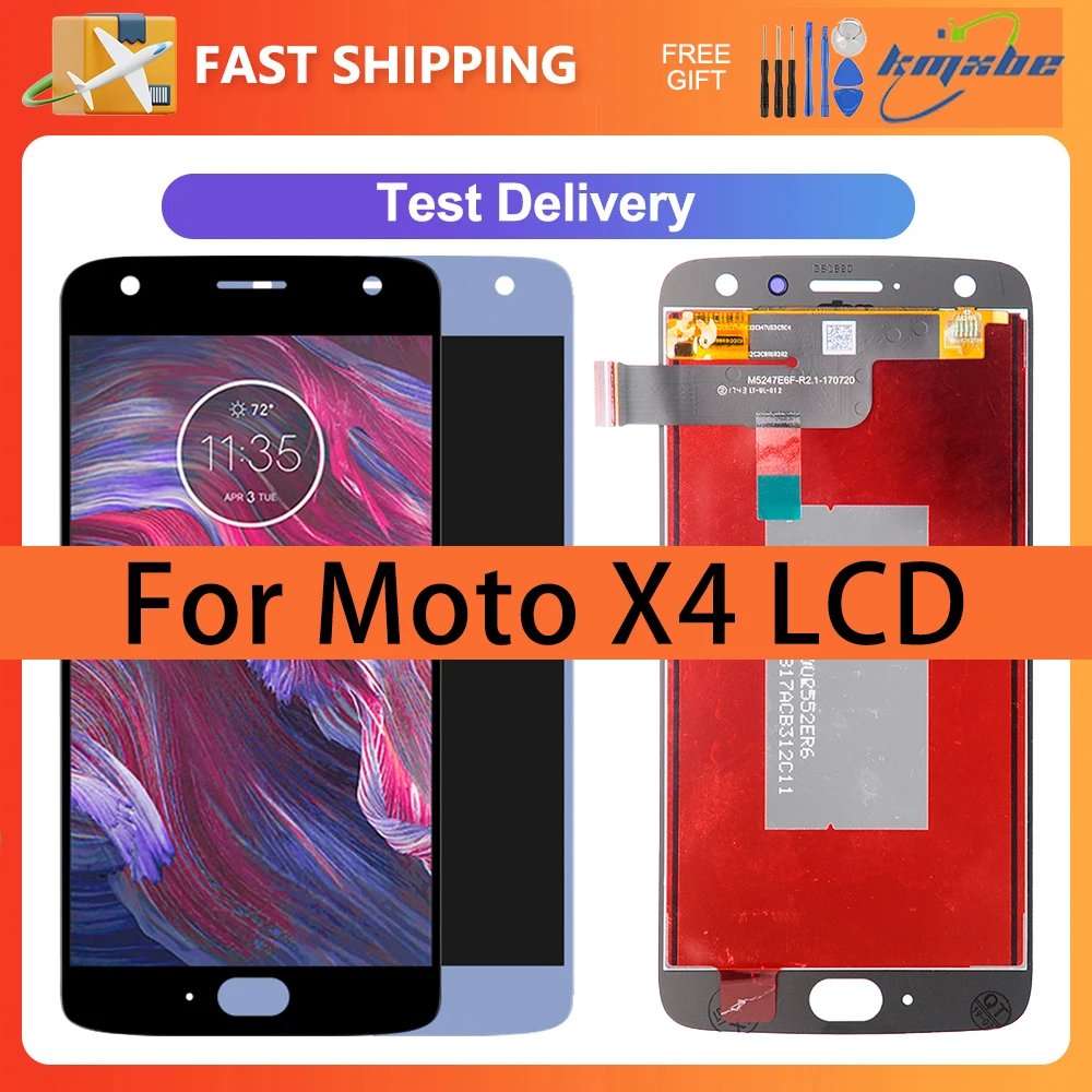 

5.2" LCD For Motorola Moto X4 XT1900 Display Touch Screen Digitizer Assembly Replacement For Moto X4 XT1900-1 XT1900-4 XT1900-7