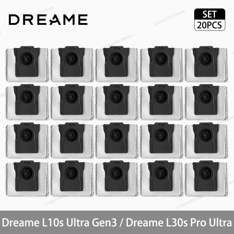 Dreame L10s Ultra Gen3 / L30s Pro Ultra Robotstofzuiger Accessoires Hoofdzijborstel Mop Doek Hepa Filter Stofzak Reserve