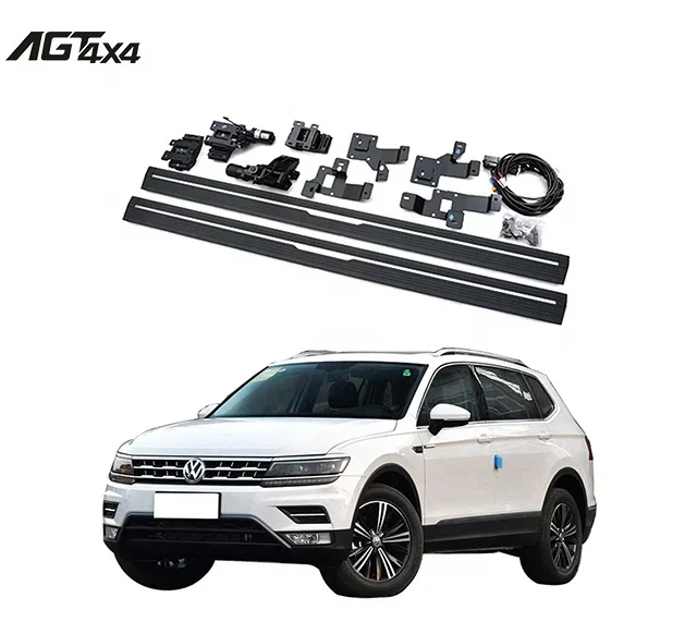 TUCCI Auto Accessories foot pedal electric Running Board electric side bar Car Part electric side step for VW Tiguan 2017+