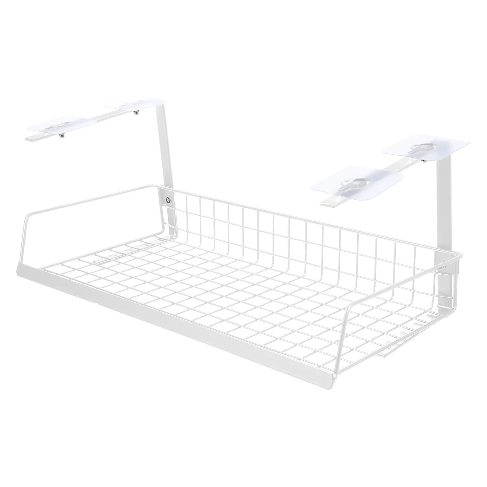 Cable Management Rack Under Desk Cord Organizer Basket for Wire Holder Socket Bracket Smooth Surface Non Deformable Fade