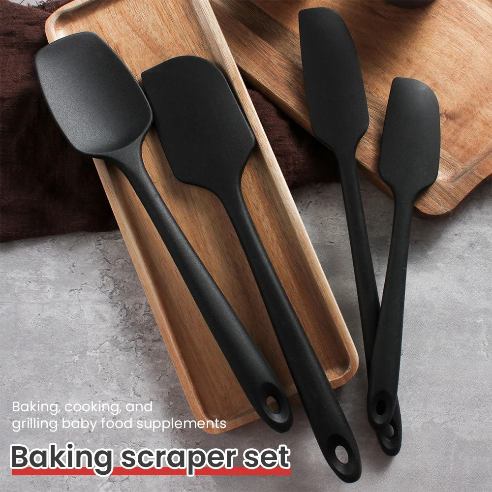 All-in-one Silicone Scraper Brush Spatula 6-piece Silicone Baking Kit Baking Tools