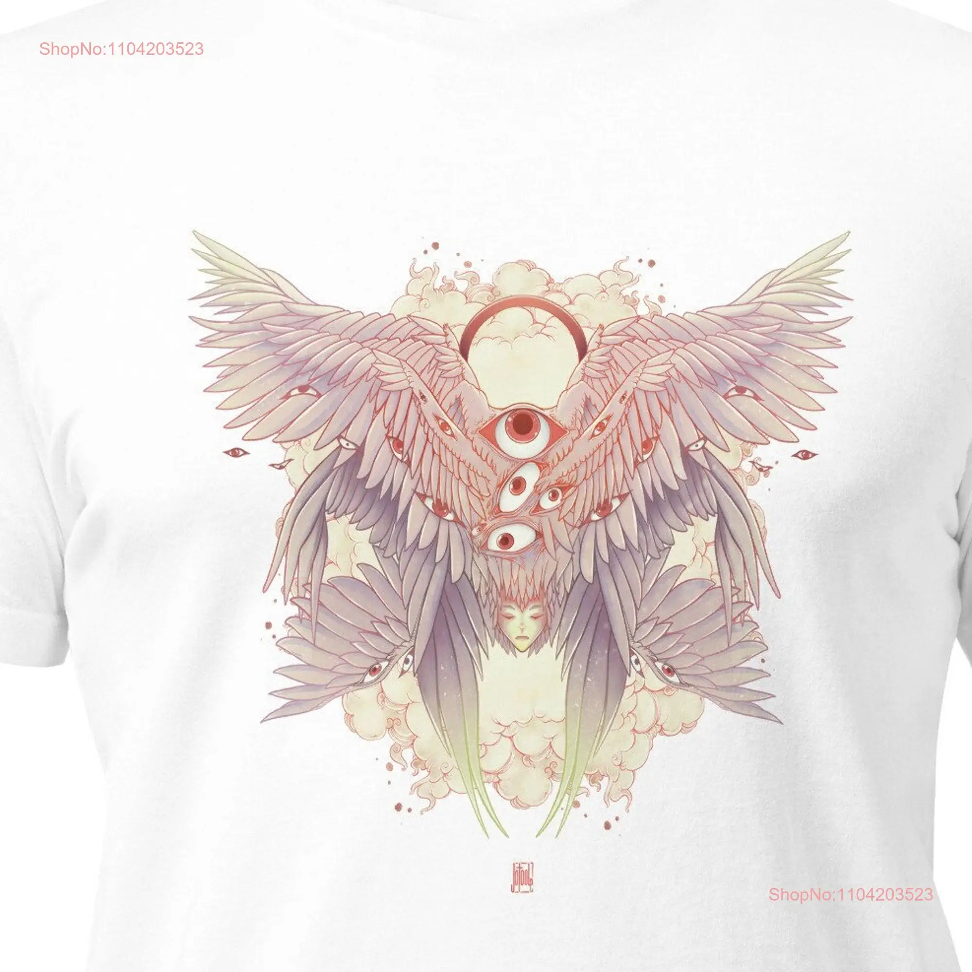 Seraphim Angel T Shirt Biblically Accurate Art Unique s long or short sleeves