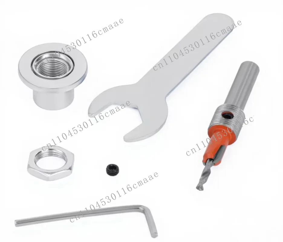 Selected adjustable deep-hole drills, designed for woodworking, woodworking four-edge milling cutters