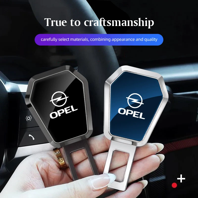 Car Seat Belt Buckle Plug Auto Safety Strap Extension For Opel Astra Corsa Frontera Mokka Grandland Insignia Zafira Karl Ampera