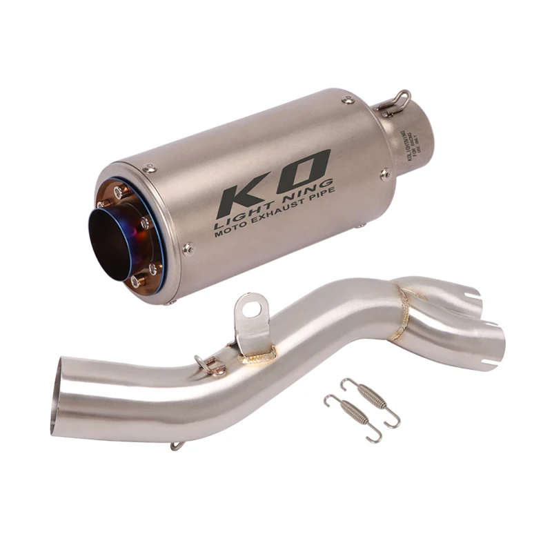 

Modified For Adventure 950 S 2003-2013 990 S 2006-2016 Motorcycle 51mm Exhaust Pipe Modified Single Mid Link Pipe