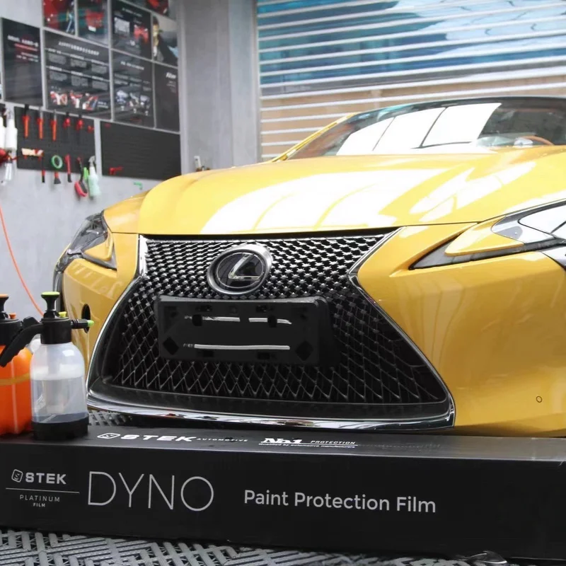 

STEK 8.5mil TPU PPF 1.52X15M /Roll Paint Protection Film Diamond Gloss Original Transparency Self Healing Hydrophobic Shield