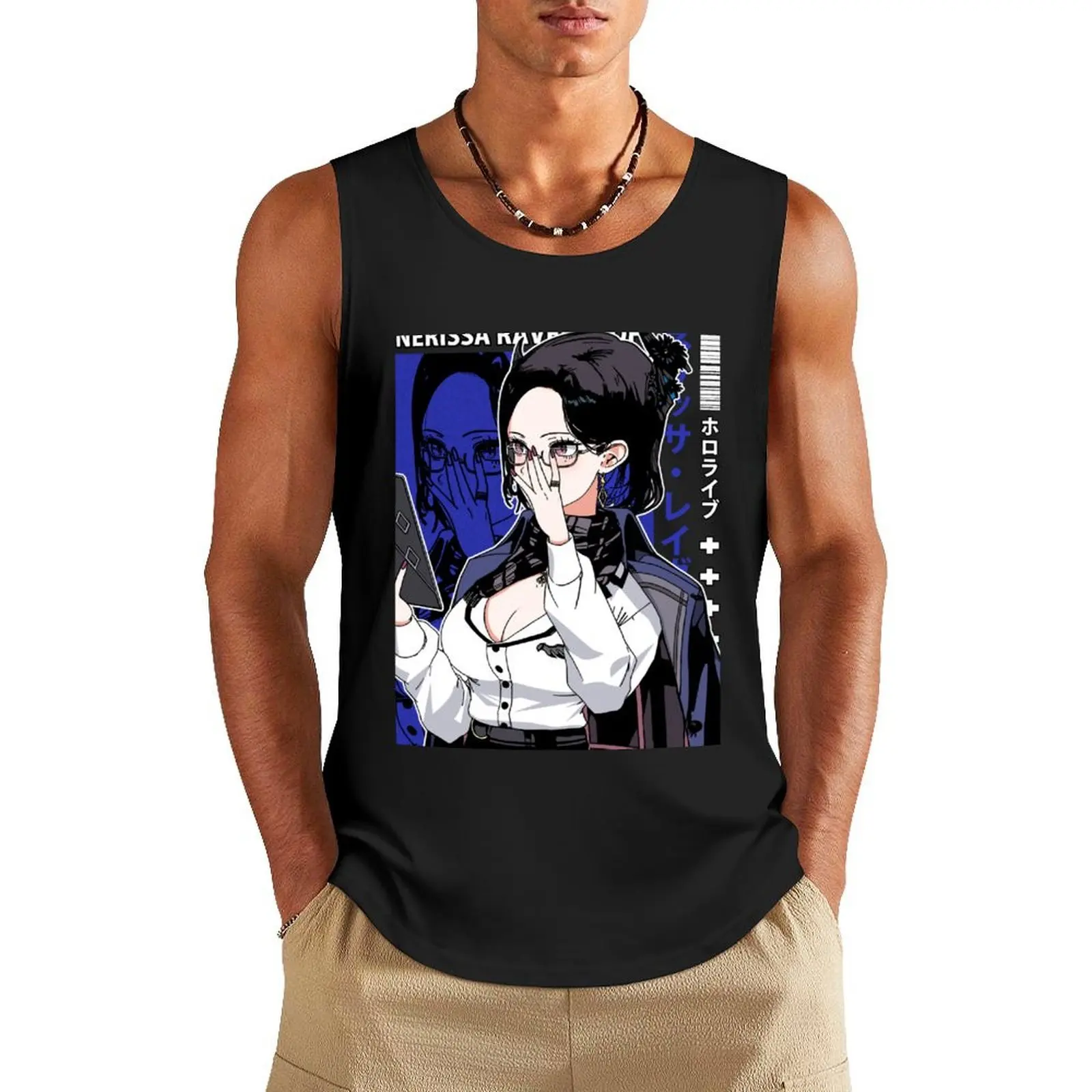 

Nerissa Ravencroft in Office Tank Top bodybuilding for men muscular man fitness men gym clothing