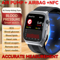 2025 New For XIAOMI Air Pump Airbag Test Three High Smart Watch Men ECG+PPG Smart NFC Precise Blood Sugar Health Smart Bracelet