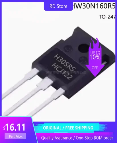 5pcs/lot 100% New H30SR5 IHW30N160R5 TO-247 Chipset