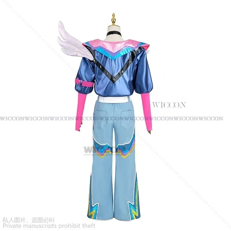 Game LOL Lovestruck Ezreal Cosplay Costume Ezreal Valentine's Day New Skin Men Cosplay Costume Halloween Full Set Earphones